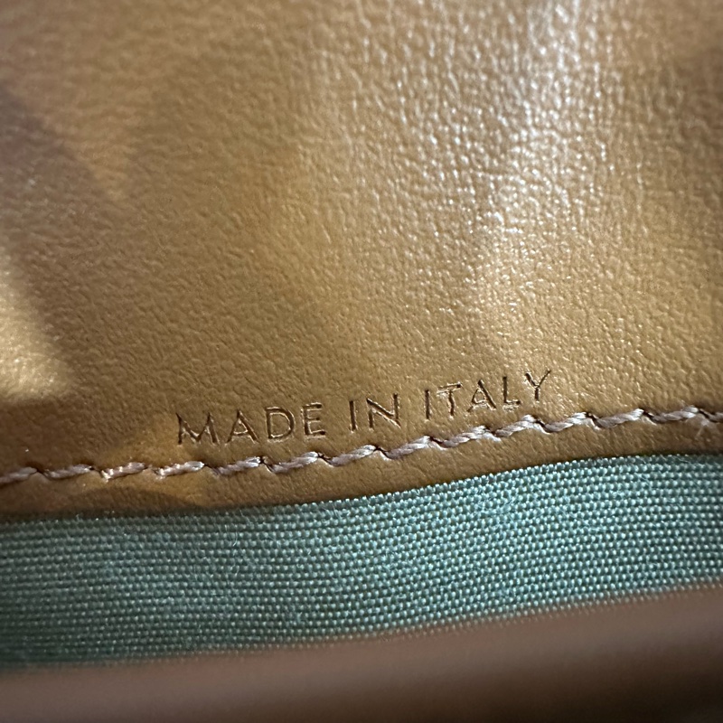 Celine 10k622 老花金釦凱旋門短夾-20