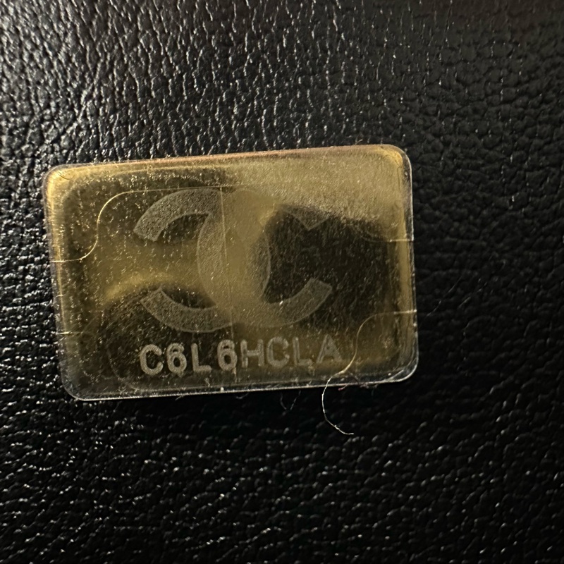 Chanel A35200 黑羊皮金釦方胖子 mini coco 17-33