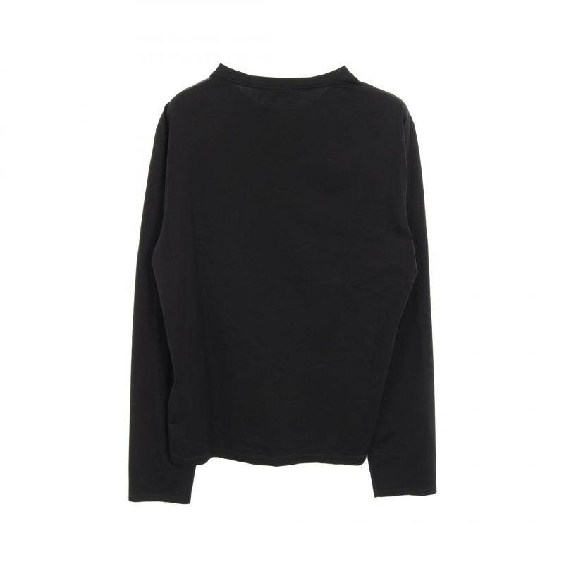PRADA 長袖T卹 UJL159 純棉 黑色 二手 男款 #XL-1