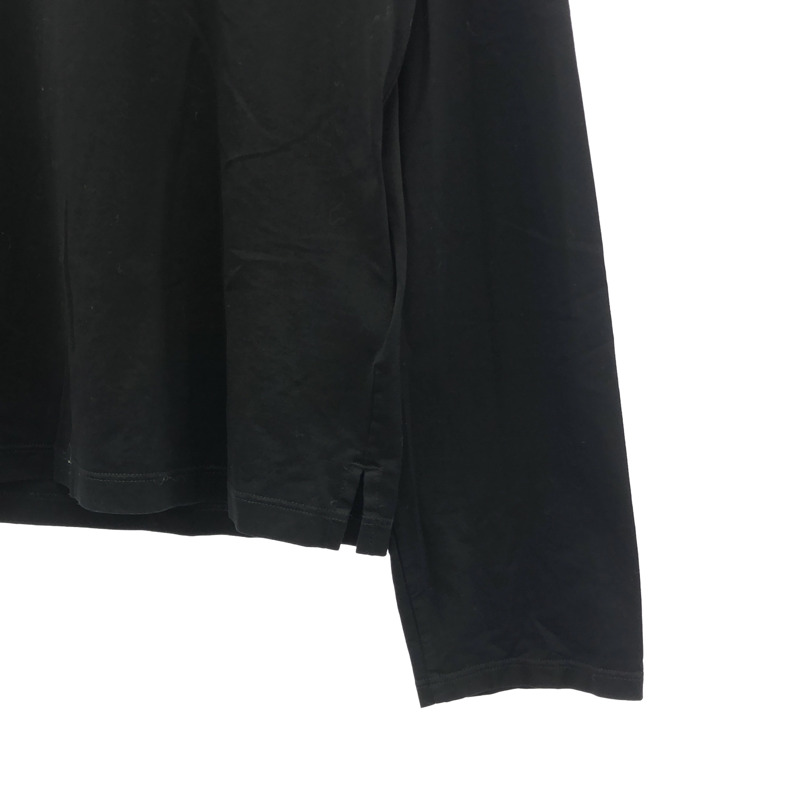PRADA 長袖 T 卹 棉質 黑色 二手 男士 #XL-3