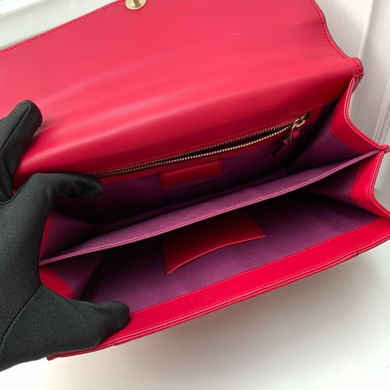 98新寶格麗BVLGARI玫粉色蛇頭包 皮質觸感光滑-9