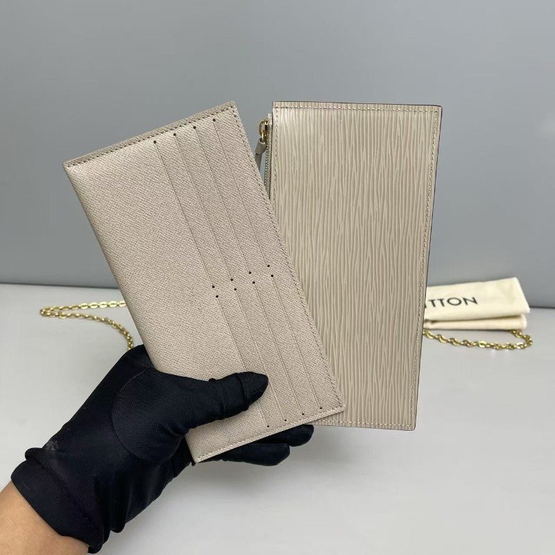 LV路易威登 灰色水波紋三合一 肩背包 斜背包-5