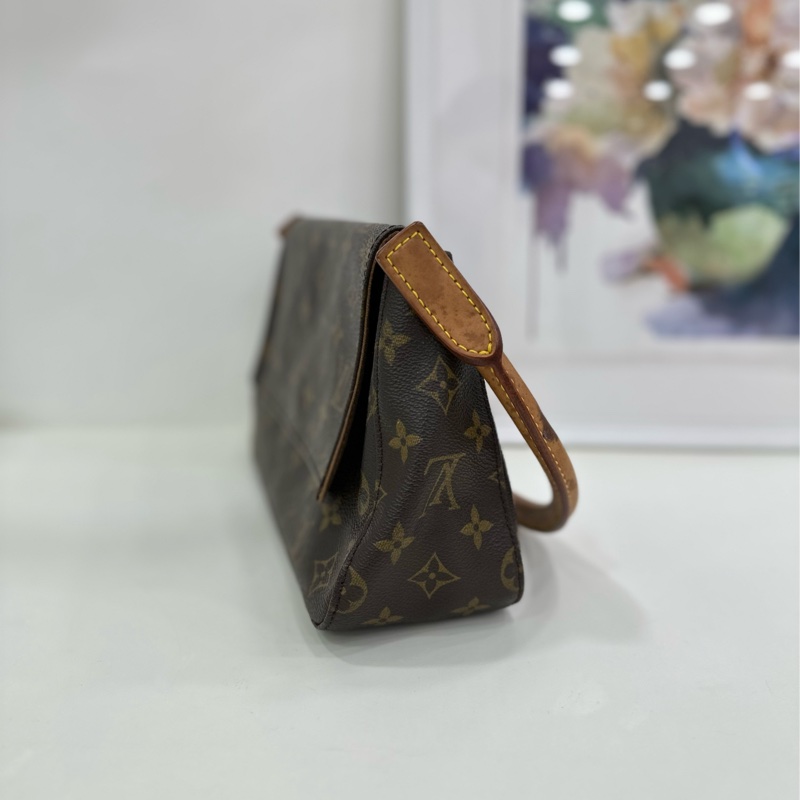 LV/路易威登 looping老花中古翻蓋名媛包，原始品相 神仙顏值，時尚達人必備～ 尺寸約：28x17x8.5cm-6