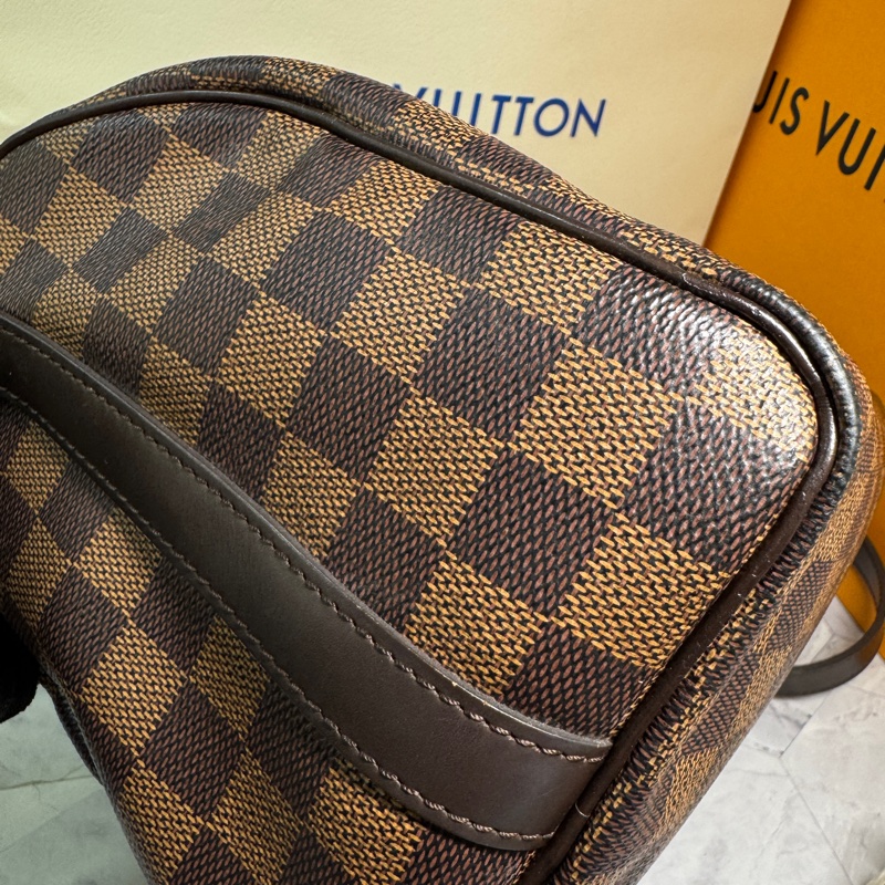 LV 波士頓包 25 棋盤格 #背袋款-19