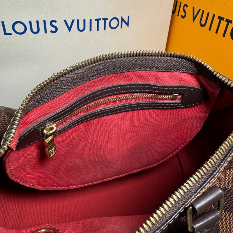 LV 波士頓包 25 棋盤格 #背袋款-29