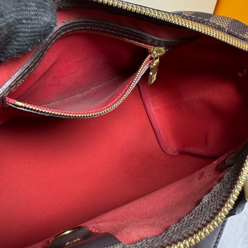 LV 波士頓包 25 棋盤格 #背袋款-30