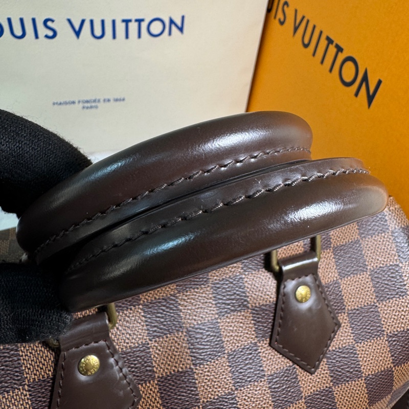 LV 波士頓包 25 棋盤格 #背袋款-41