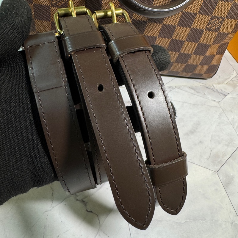 LV 波士頓包 25 棋盤格 #背袋款-44