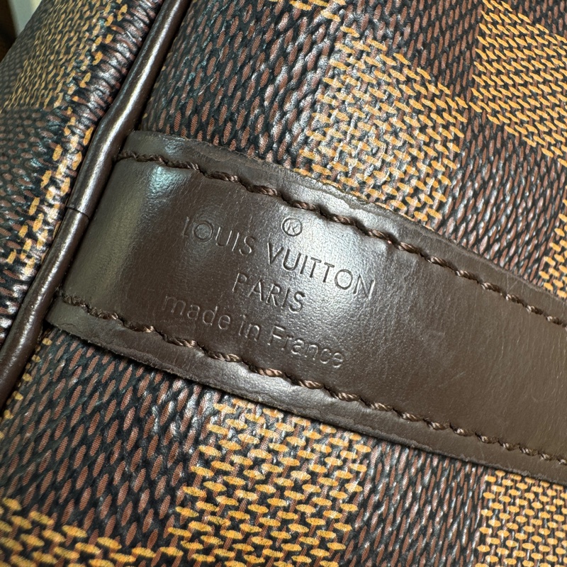 LV 波士頓包 25 棋盤格 #背袋款-49