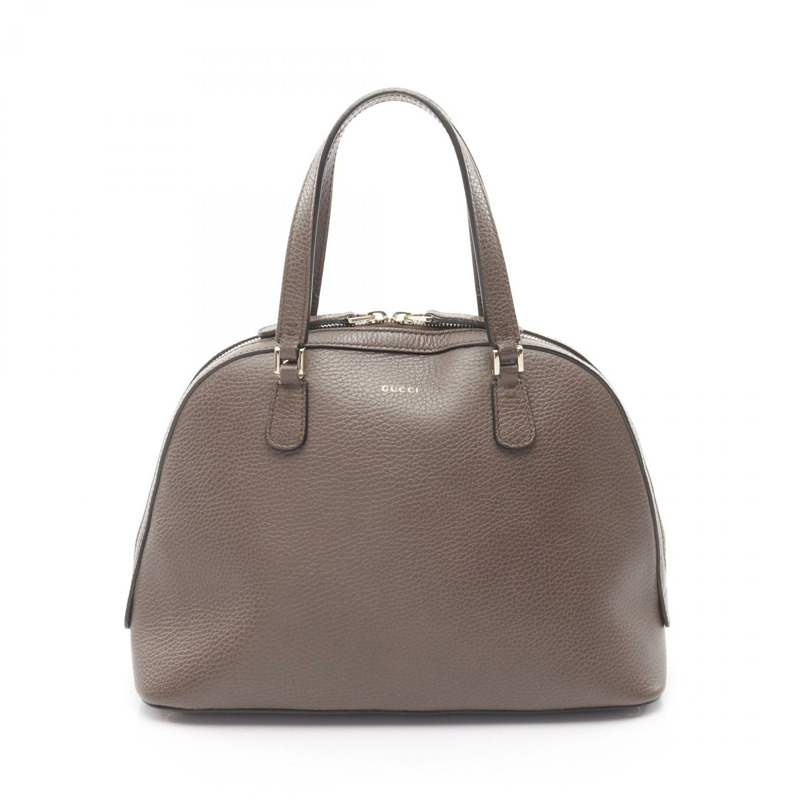 GUCCI Lady Dollar 手提包 388560 皮革 棕色 二手 女士-0