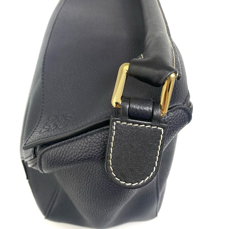 △ Loewe 羅意威 Puzzle Navy Calfskin 2Way Bag 深藍色小牛皮兩用袋 -257016903-7