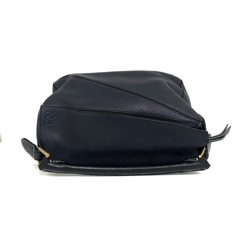 △ Loewe 羅意威 Puzzle Navy Calfskin 2Way Bag 深藍色小牛皮兩用袋 -257016903-9