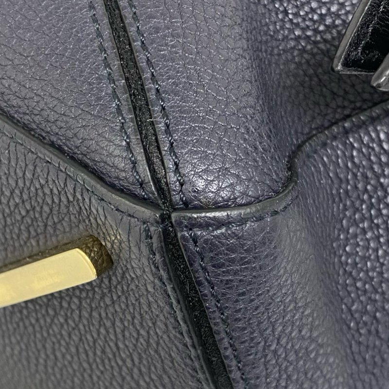 △ Loewe 羅意威 Puzzle Navy Calfskin 2Way Bag 深藍色小牛皮兩用袋 -257016903-13