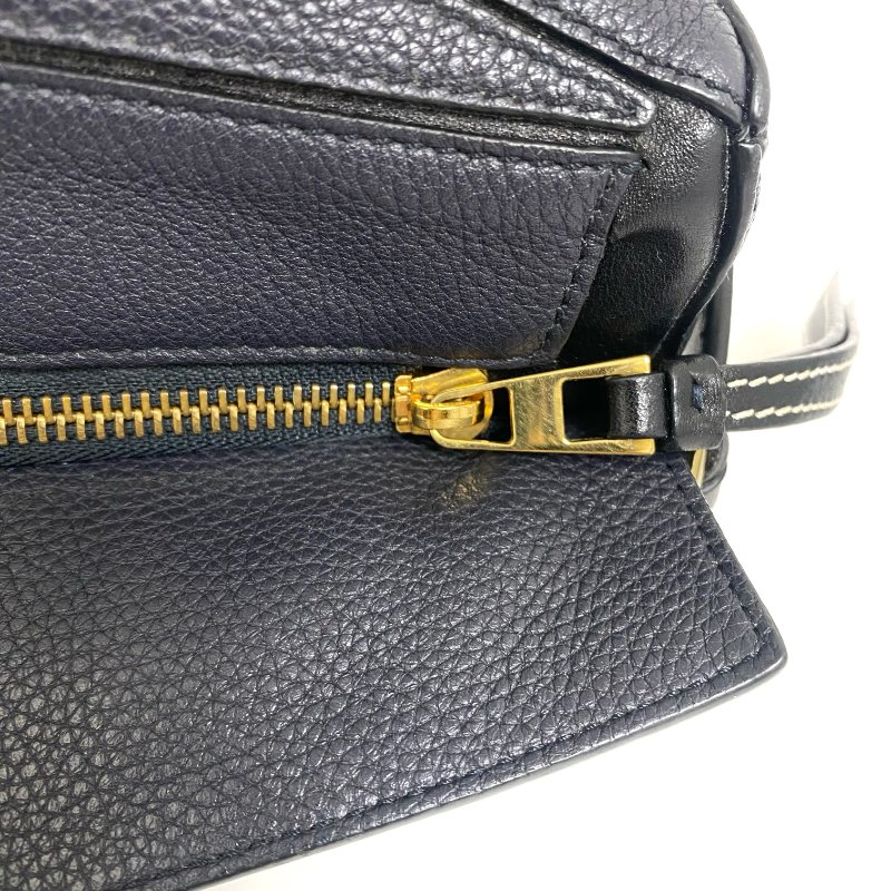 △ Loewe 羅意威 Puzzle Navy Calfskin 2Way Bag 深藍色小牛皮兩用袋 -257016903-16