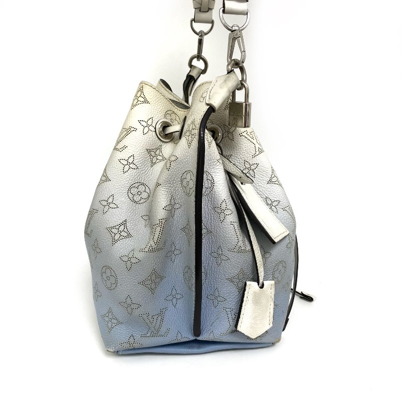 △ Louis Vuitton 路易威登 Muiria Mahina Light Blue Perforated Calfskin 2Way Bag M57853 淺藍色穿孔小牛皮兩用袋 M57853 -257016910-3
