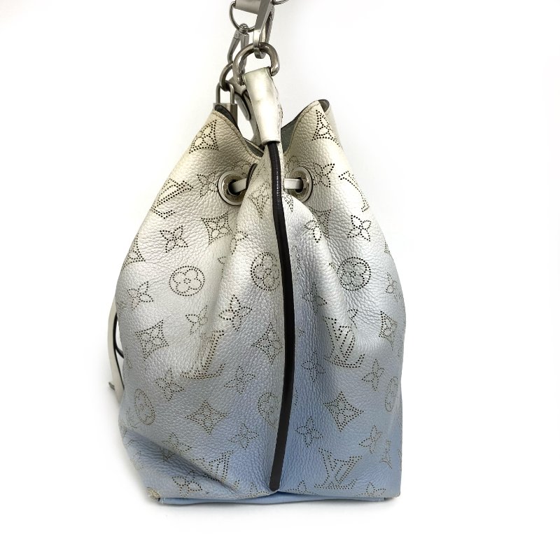 △ Louis Vuitton 路易威登 Muiria Mahina Light Blue Perforated Calfskin 2Way Bag M57853 淺藍色穿孔小牛皮兩用袋 M57853 -257016910-4