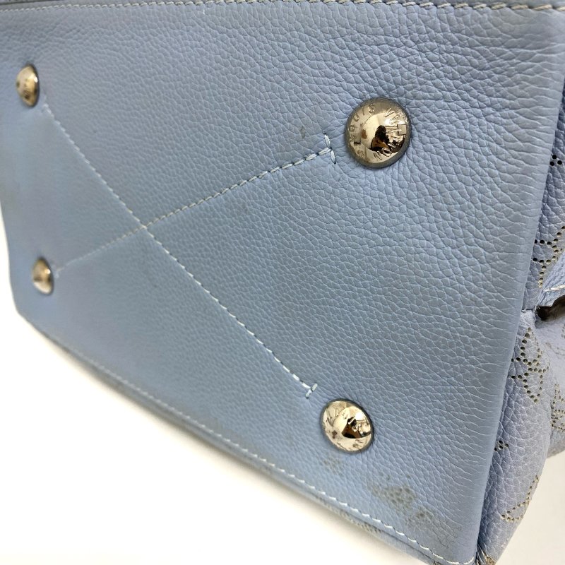 △ Louis Vuitton 路易威登 Muiria Mahina Light Blue Perforated Calfskin 2Way Bag M57853 淺藍色穿孔小牛皮兩用袋 M57853 -257016910-15