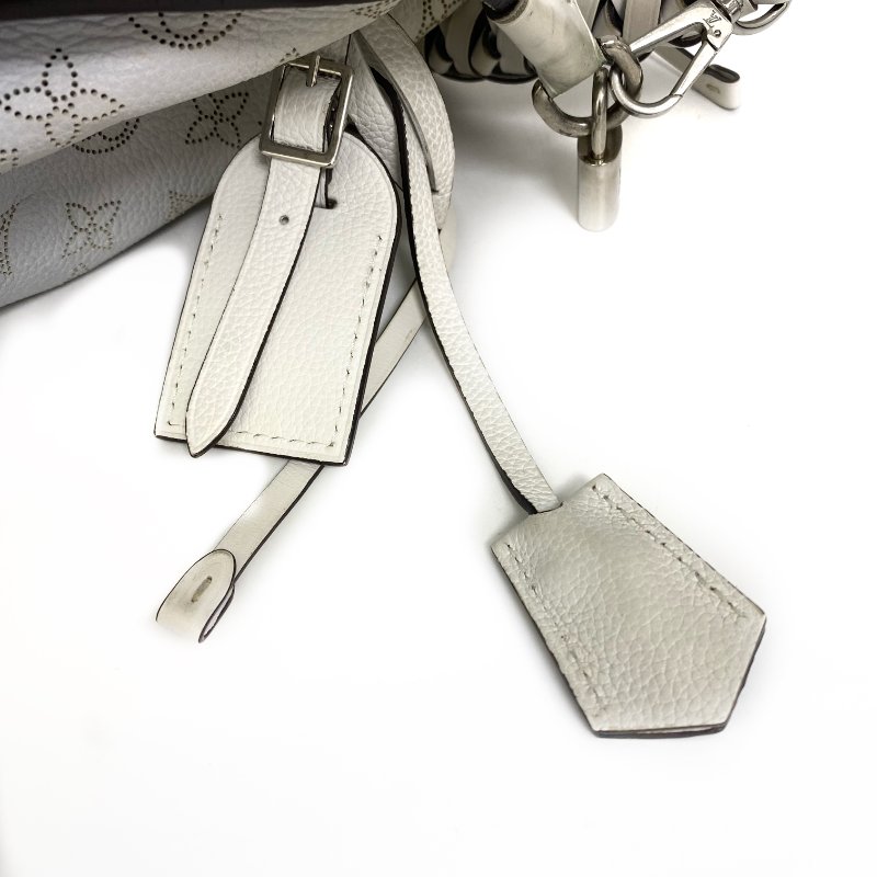 △ Louis Vuitton 路易威登 Muiria Mahina Light Blue Perforated Calfskin 2Way Bag M57853 淺藍色穿孔小牛皮兩用袋 M57853 -257016910-16