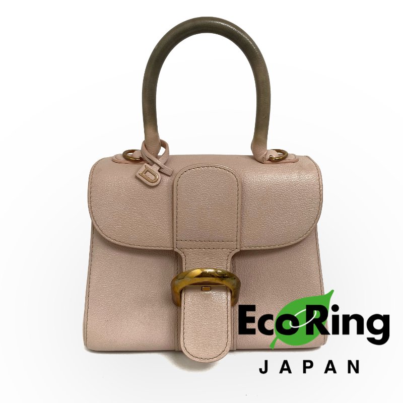 △ Delvaux 德爾沃 Mini Brillant Pink Calfskin 2Way Bag 粉紅色小牛皮兩用袋 -257016880-0