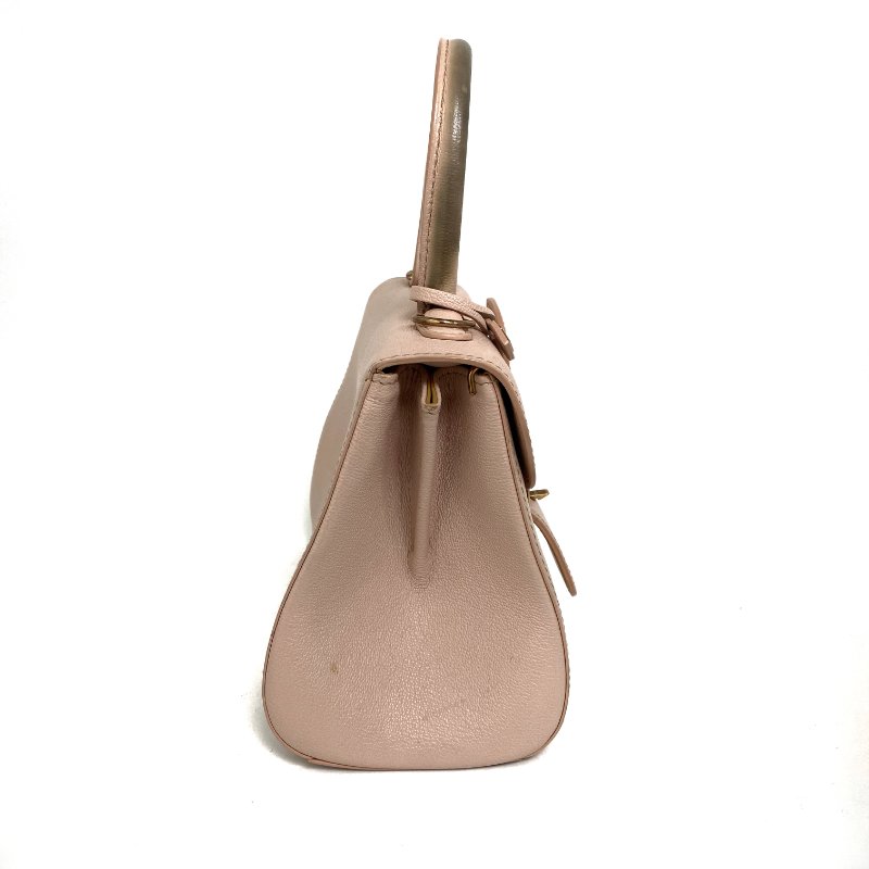△ Delvaux 德爾沃 Mini Brillant Pink Calfskin 2Way Bag 粉紅色小牛皮兩用袋 -257016880-2