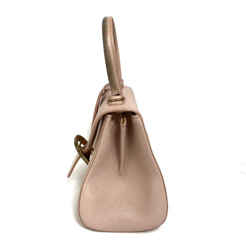 △ Delvaux 德爾沃 Mini Brillant Pink Calfskin 2Way Bag 粉紅色小牛皮兩用袋 -257016880-3