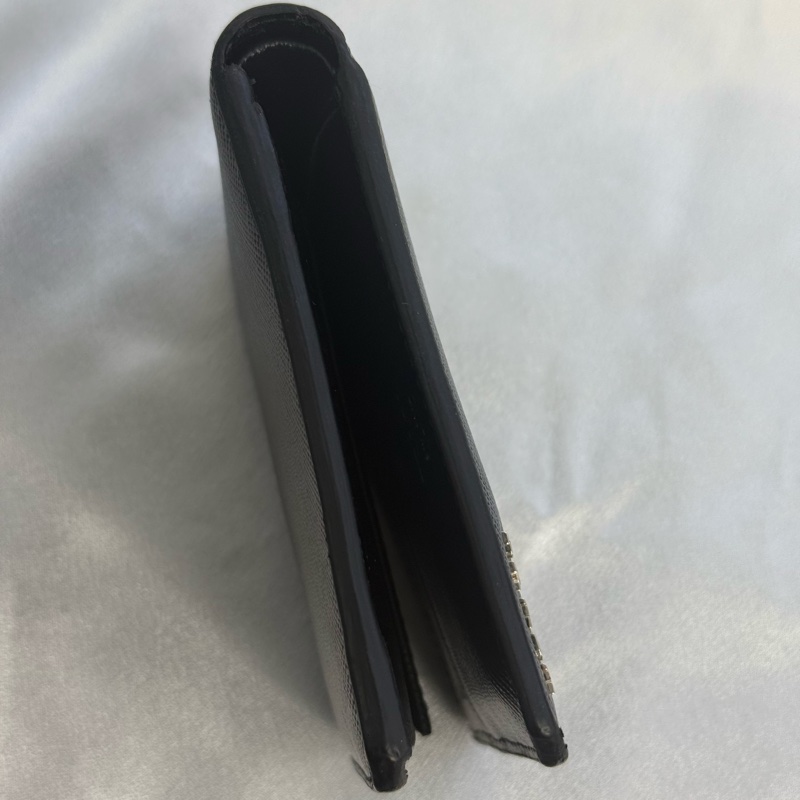 Prada 十字紋牛皮短銀包 2m0738-6