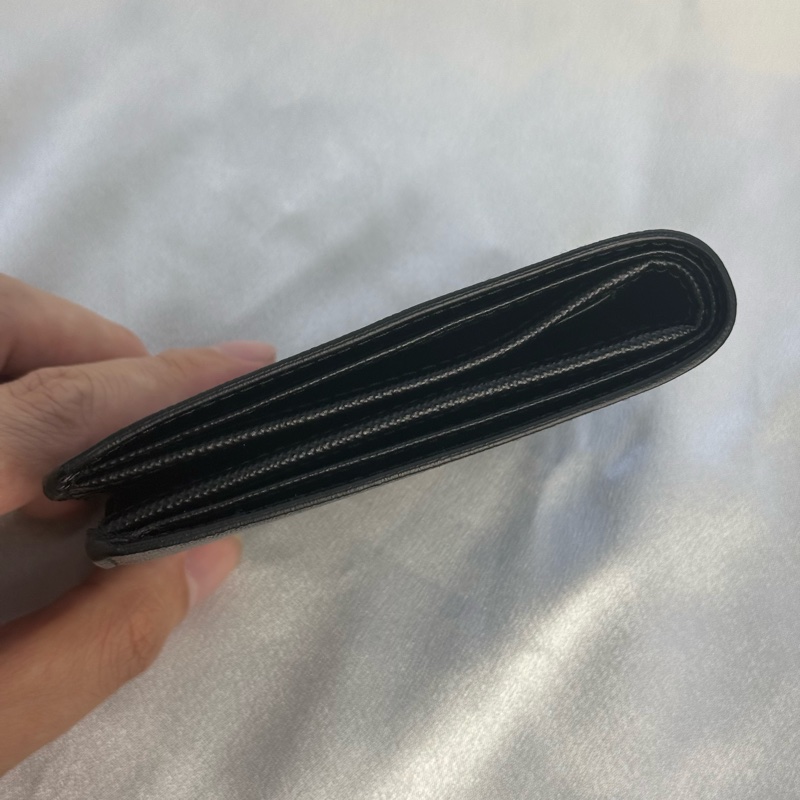 Prada 十字紋牛皮短銀包 2m0738-7