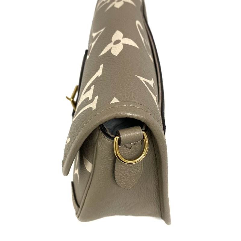 △ Louis Vuitton 路易威登 Diane Beige Calfskin Monogram 2Way Bag M46583 淺褐色小牛皮經典花紋兩用袋 M46583 -257016971-6