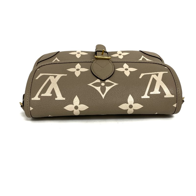 △ Louis Vuitton 路易威登 Diane Beige Calfskin Monogram 2Way Bag M46583 淺褐色小牛皮經典花紋兩用袋 M46583 -257016971-8
