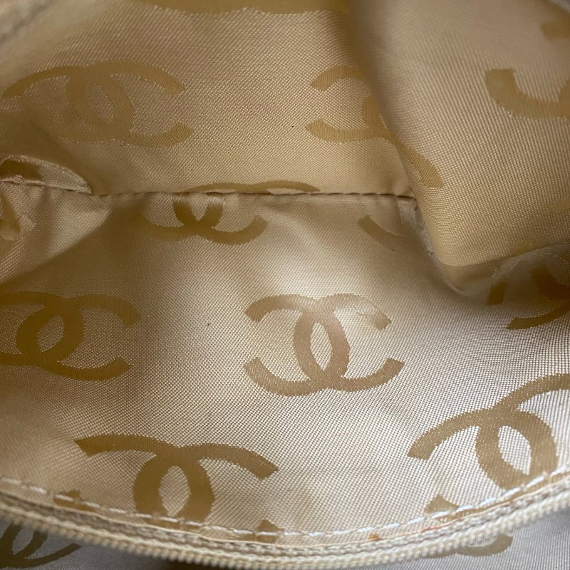 △ Chanel 香奈兒 Beige Caviar Skin Wooden Handbag No.7 淺褐色粒紋小牛皮手袋 No.7 -257016941-24