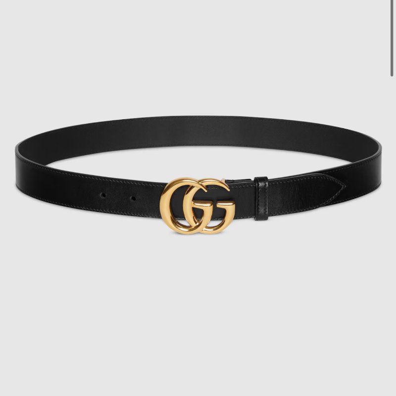 GUCCI MARMONT BELT WITH SHINY BUCKLE 75 CM-3