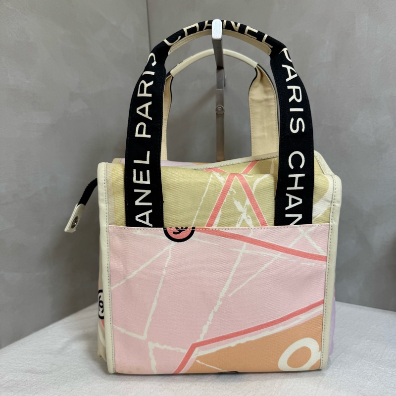 Chanel Deauville Tote Bag 巴黎地圖限量款-4