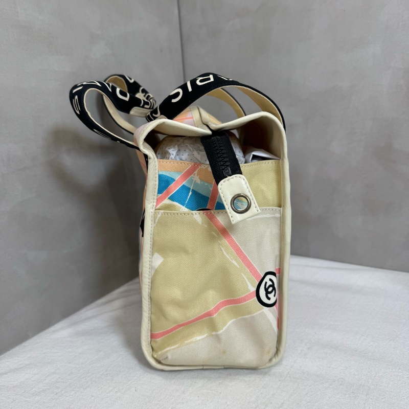 Chanel Deauville Tote Bag 巴黎地圖限量款-5