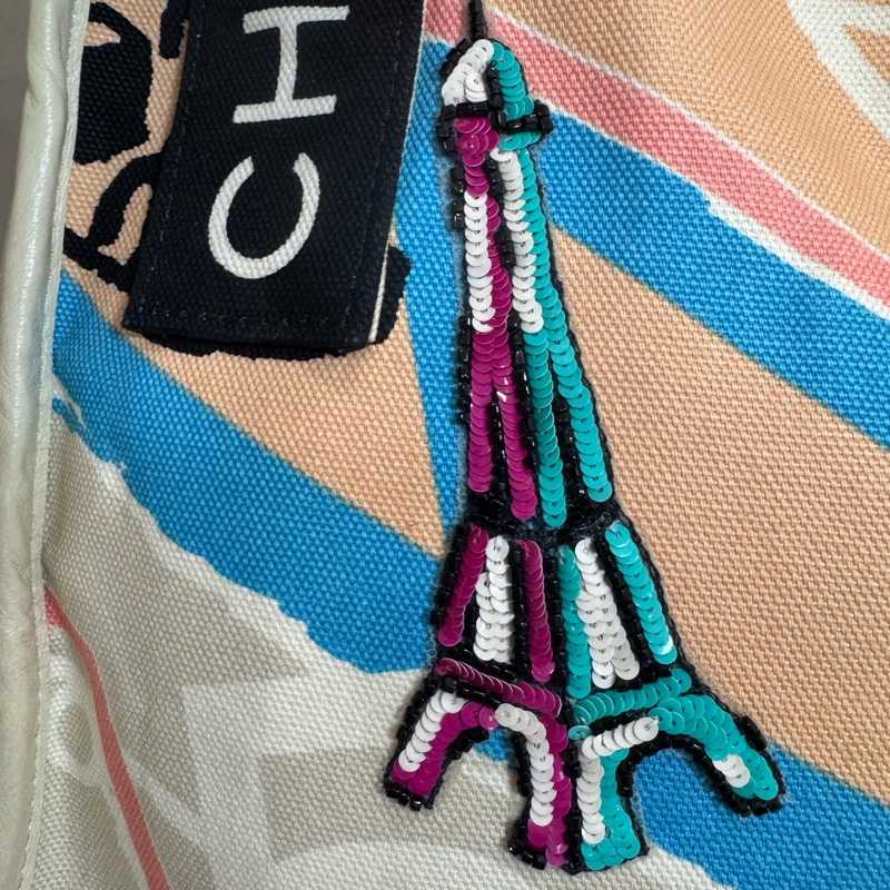 Chanel Deauville Tote Bag 巴黎地圖限量款-20