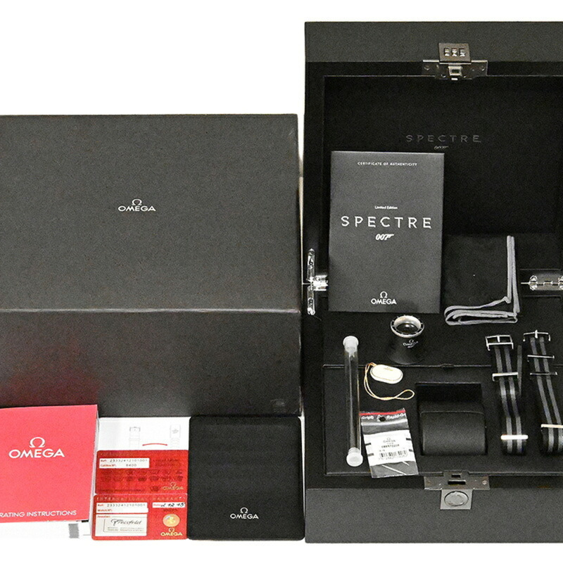 歐米茄海馬系列 300 Spectre 限量版腕錶，全球限量 7,007 枚，233.32.41.21.01.001 v2071-8