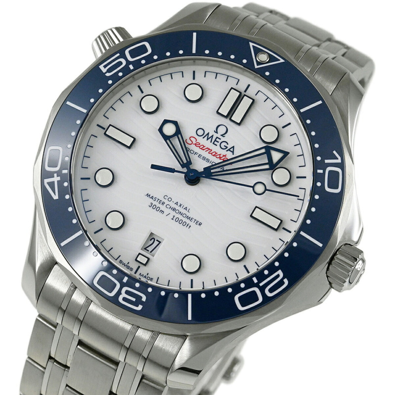 歐米茄海馬系列 300 公尺潛水錶 42 mm 東京 2020 腕錶 522.30.42.20.04.001 v2823-1