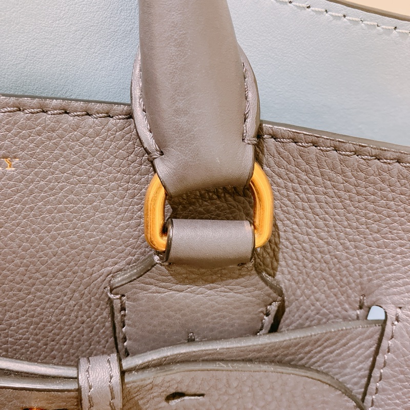 TK1796 Burberry 巴寶莉灰色手挽肩背包The Balt Leather Handbag Grey-18