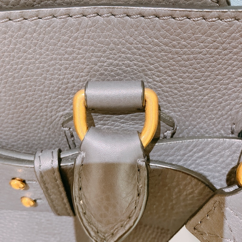 TK1796 Burberry 巴寶莉灰色手挽肩背包The Balt Leather Handbag Grey-20