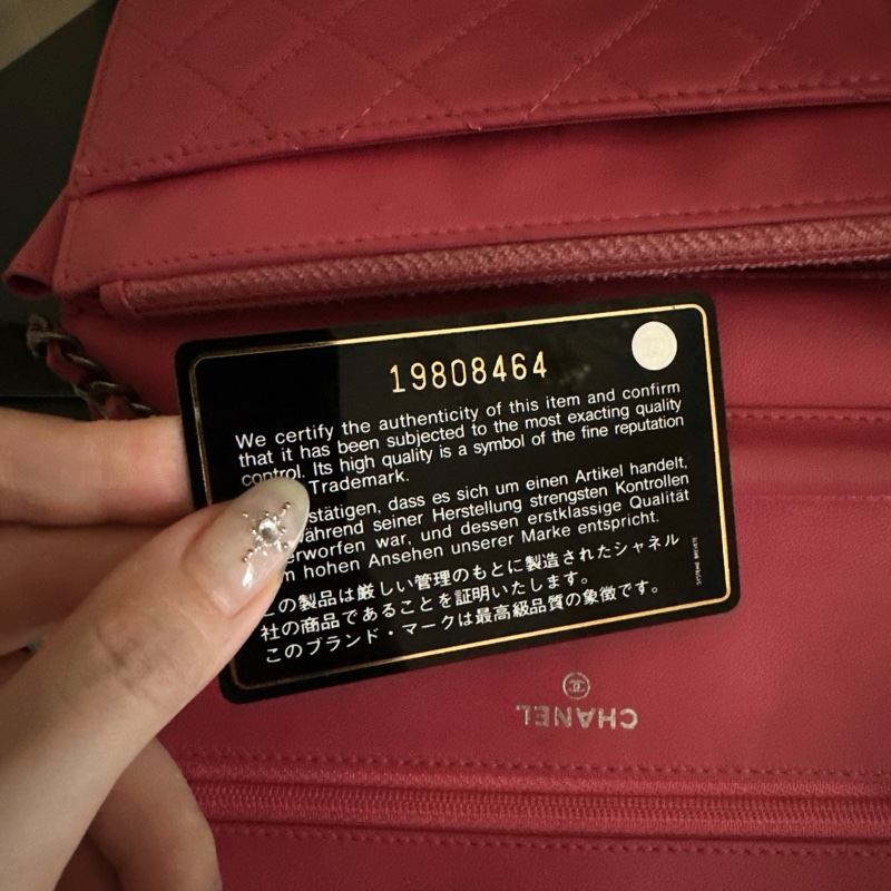 Chanel 稀有芭比粉 LeBoy WOC-17