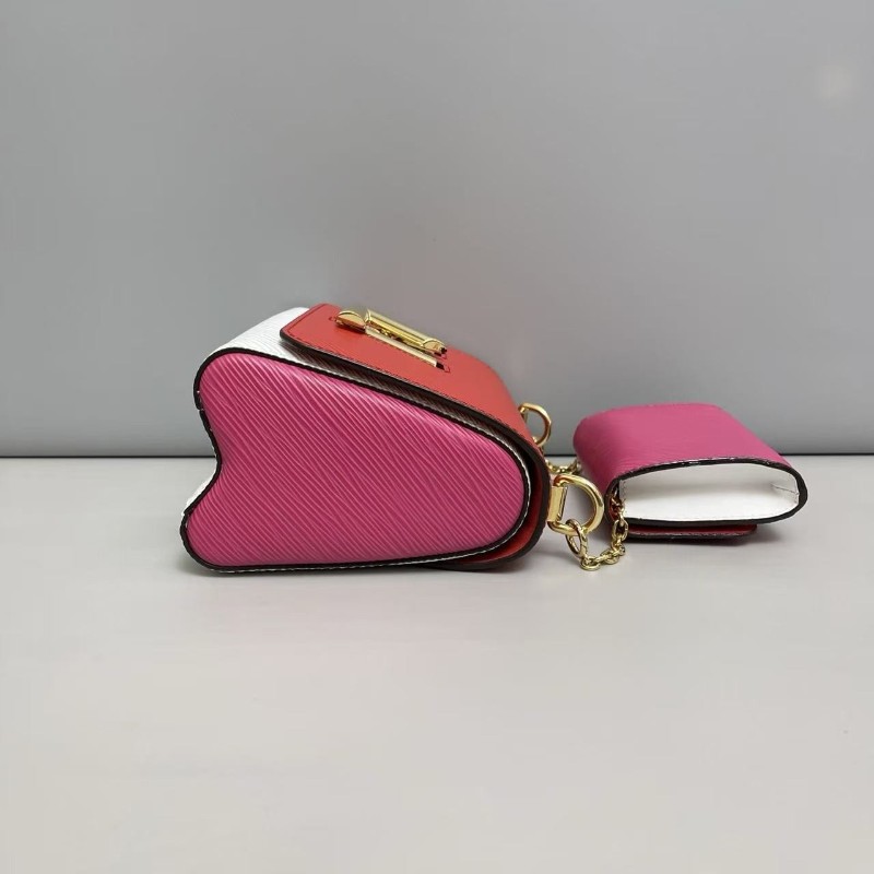 LV路易威登 Twist小號水波紋拼色子母包 斜背包-3