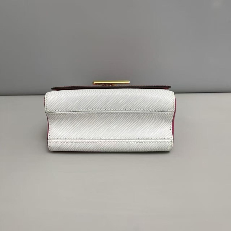 LV路易威登 Twist小號水波紋拼色子母包 斜背包-7