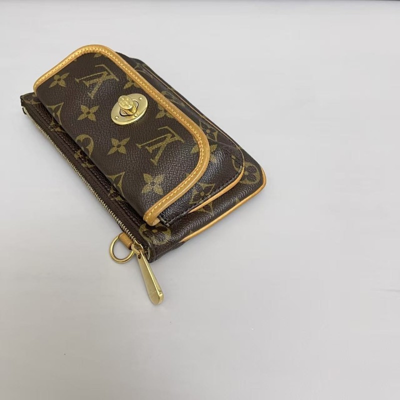 LV路易威登 老花金豆豆錢包手包  尺寸19×10cm-4