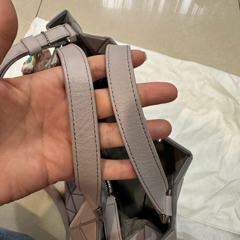 BAOBAO可肩背可斜背高級薰衣草紫中型包-4