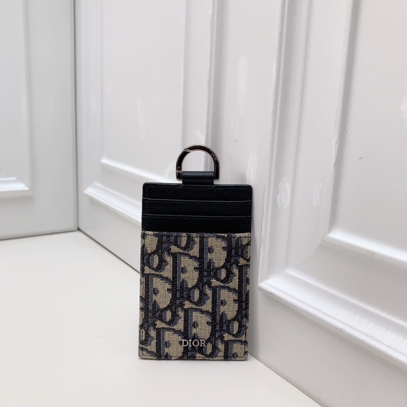 99新Dior迪奧 老花吊牌工卡包  掛繩設計非常輕便 可放證件銀行卡-1