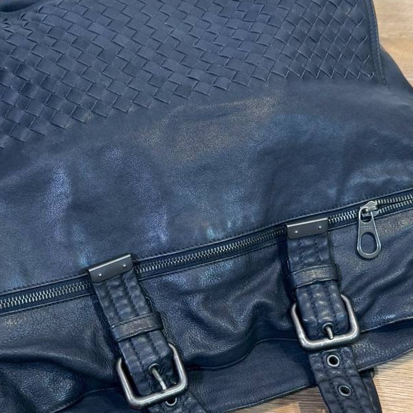 BOTTEGA VENETA BV 黑色 窄編織 大托特 托特包 肩背包 側背包 手提包 公事包 電腦包 購物包-12