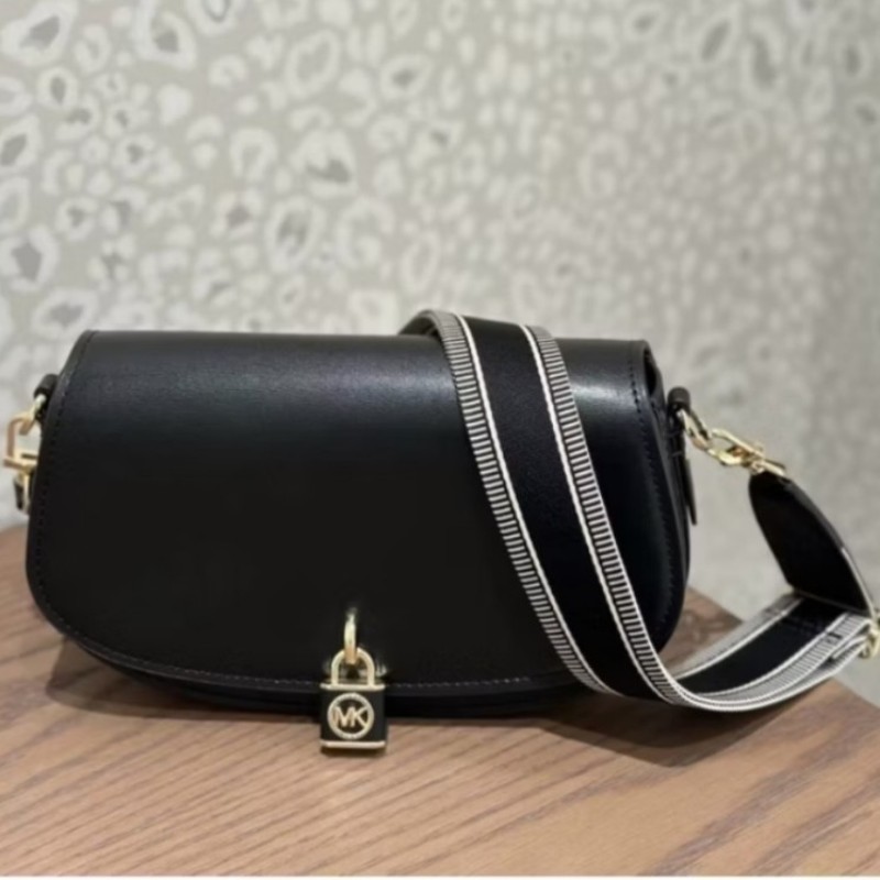 Michael Kors mila 中型馬鞍包-0