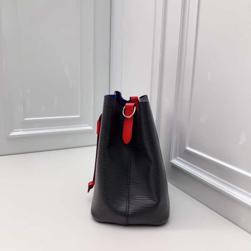 98新 LV 紅藍拼色水波紋 neonoe水桶包 -3