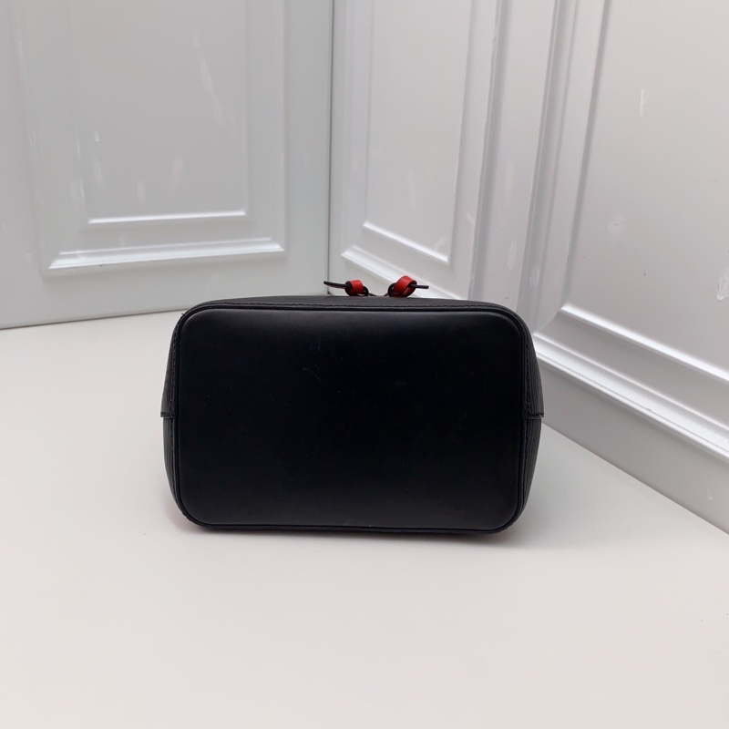 98新 LV 紅藍拼色水波紋 neonoe水桶包 -4