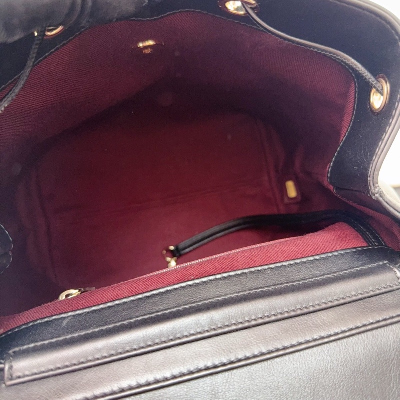 99新Chanel黑金V紋牛皮復古雙肩包 明星款!鐳射26開-8