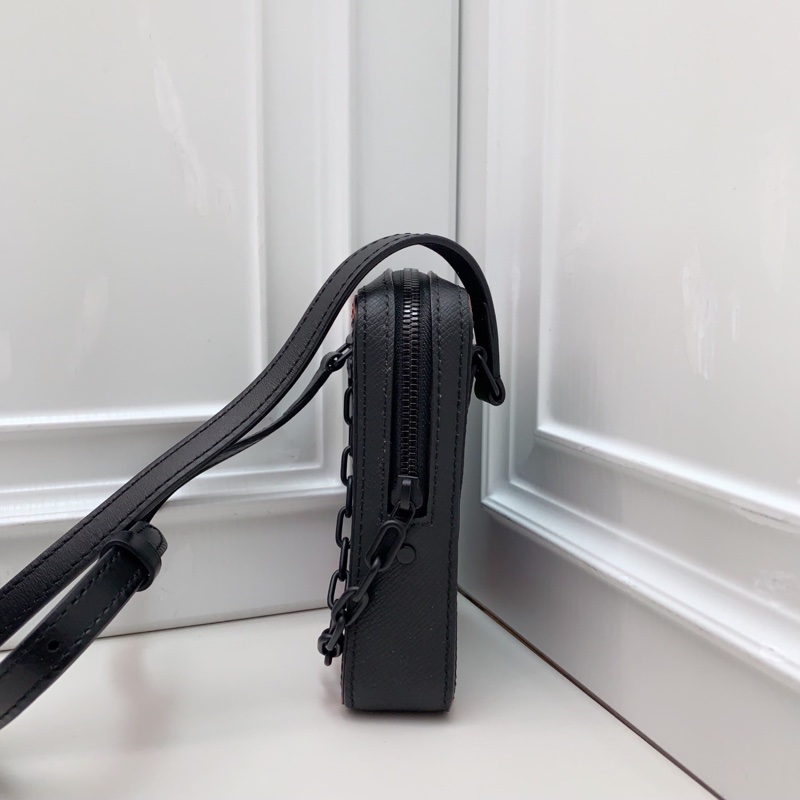 閒置新Louis Vuitton路易威登 Danube Messenger 彩虹秀款相機包芯片款 -3